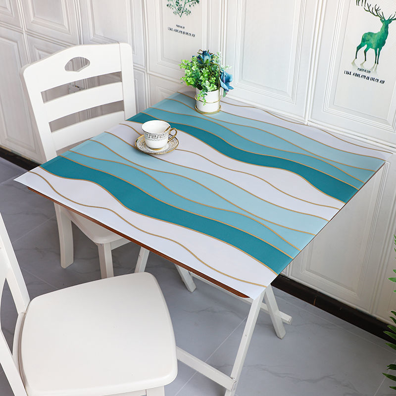 Waterproof and Anti-scalding Leave-in Dining Table Mat Coffee Table Crystal Board