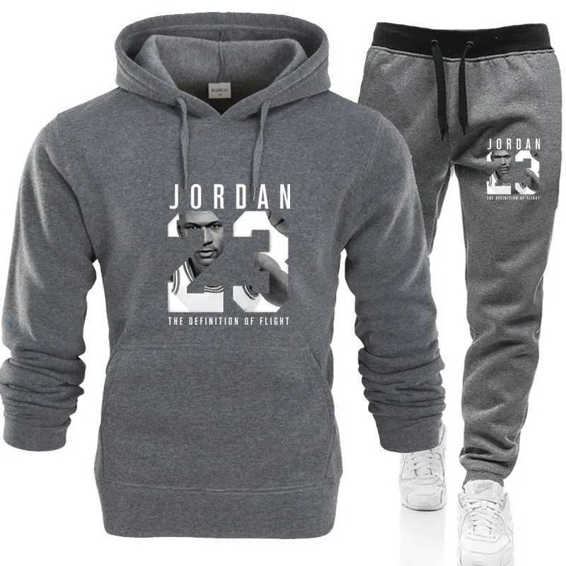 2024 new top of the line Classic mens hooded sportswear high-quality sweatshirts and jogging pants casual X250228