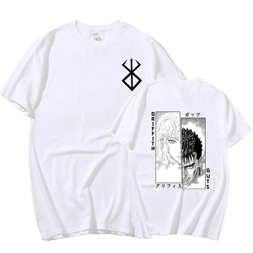 2024 Anime Fury Tshirt Summer Mens Cotton Ultra Short Sleeve Printed Top Trend Fan Clothing 250225