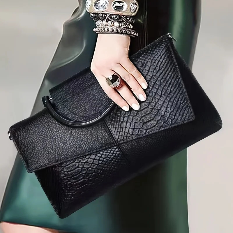Ship from US e Pattern Handbag y PU Leather Crossbody Bag Womens Top Handle Clutch Purse 250227FBB