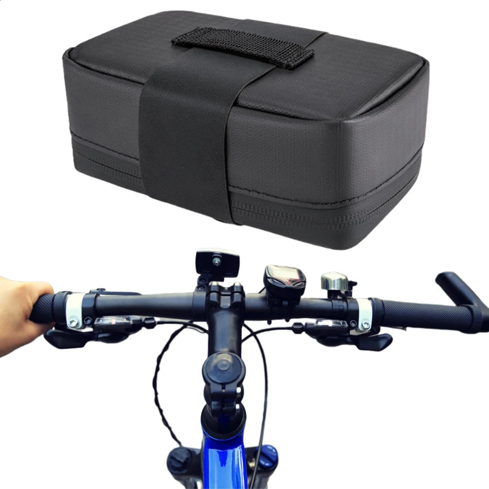 Ship from US PU Bike Seat Bag Under Large Capacity StrapOn Pouch Multicompartments for Mountain Road Bikes 250228FBB
