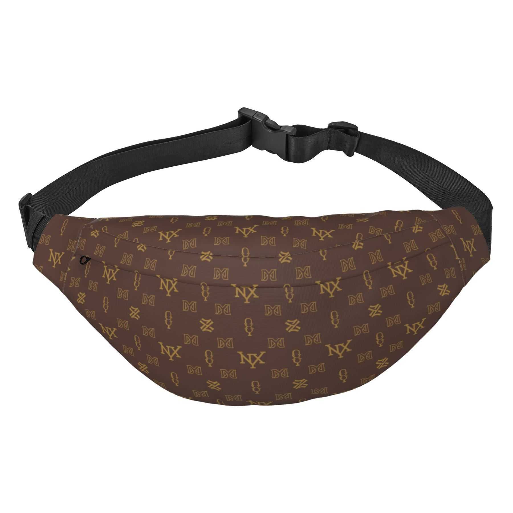 NXY Newest Stlye Famous Bumbag Cross Body Fashion Shoulder Bag Brown Waist Bags Bum Unisex Waist Bags