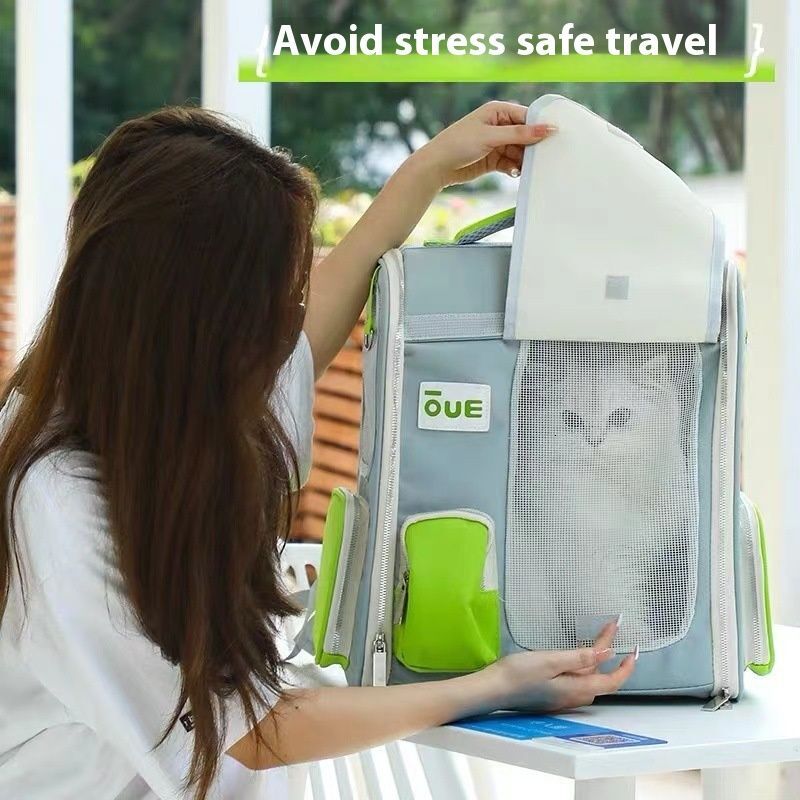 New Fashionable Breathable Cat Dog Handheld Outdoor Portable Bag Large Capacity Pet Backpack