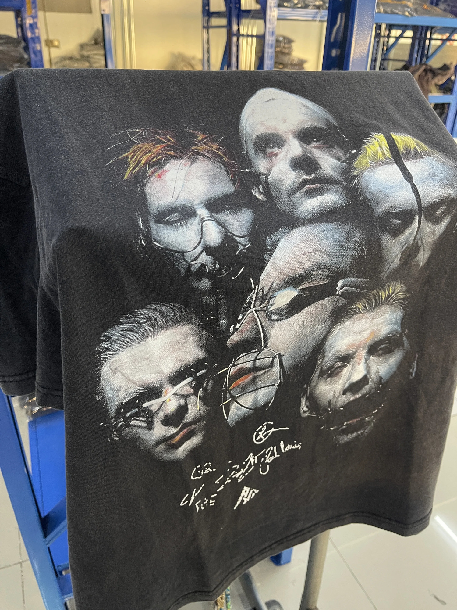 2025 Vintage Germany Rock Band RAM Portrait High-Street T-Shirt Cotton Streetwear Casual Loose Short Sleeve Tops 250227