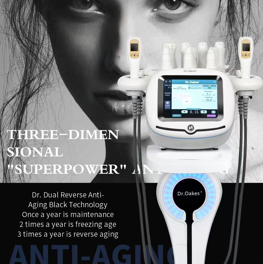 High End K2 MFU RF Skin Repairing Face Lifting Wrinkle Removal HIFU Upgraded Micro Focused Ultrasound+ Radio Frequency Fat Loss Anti-aging Machine