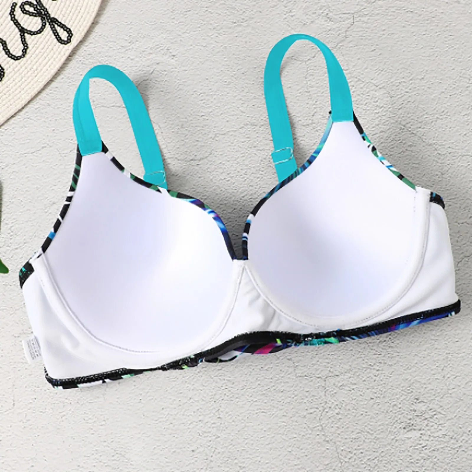 Tummy ControlSwimwear Plus Size Swimwear Women Tankini Womens Botanical Print Sexy Swimsuit Bikini Clothing 250227Z