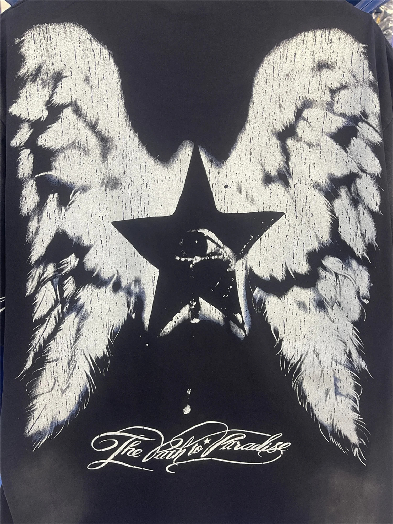 Arrival HELLST- Fashion High-Street Vintage Retro Cotton Streetwear Jesus Print Tops T-Shirt 250227