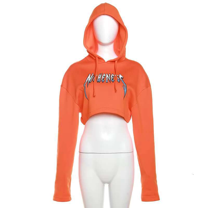 Hot Style Solid Color Sweater Woman Pullover Hoodies