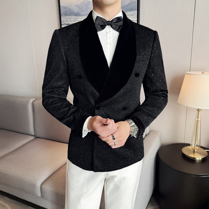 L227Stylish Slim Fit Men's Suit Set for Weddings - Perfect Choice for Modern Grooms