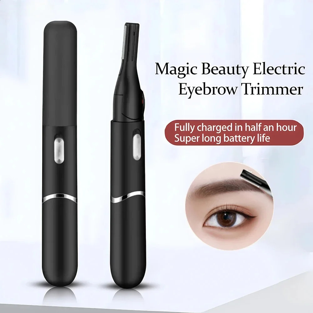 Eyebrow Electric Shaver USB Charging Electric Shaver Novice Eyebrow Scraper Simple and Portable Womens Electric Eyebrow Scraper 250305