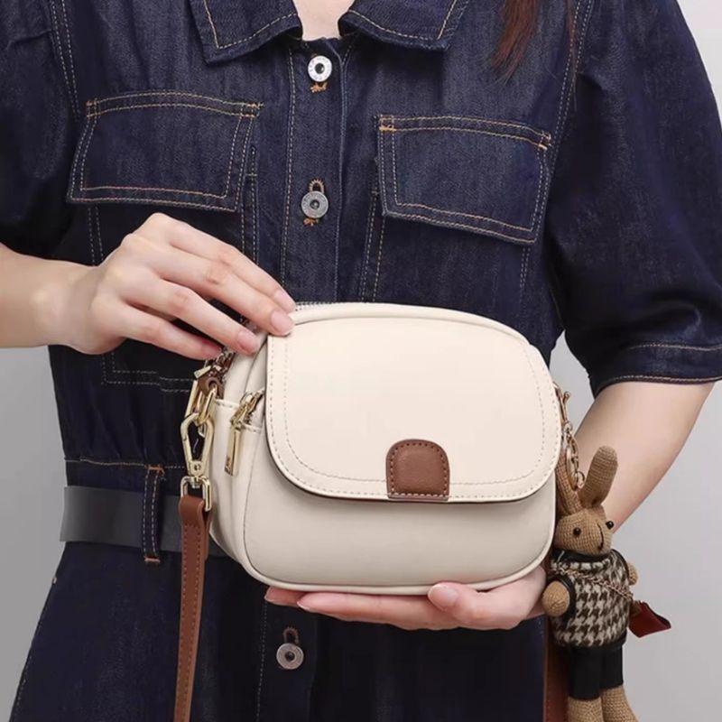 High end super popular for women 2024 new commuting versatile small round spring and summer crossbody bag, single