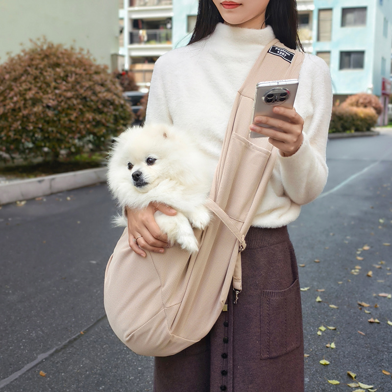 Supplies Breathable Summer Crossbody Large Capacity Cat and Dog Portable Pet Bag for Going Out
