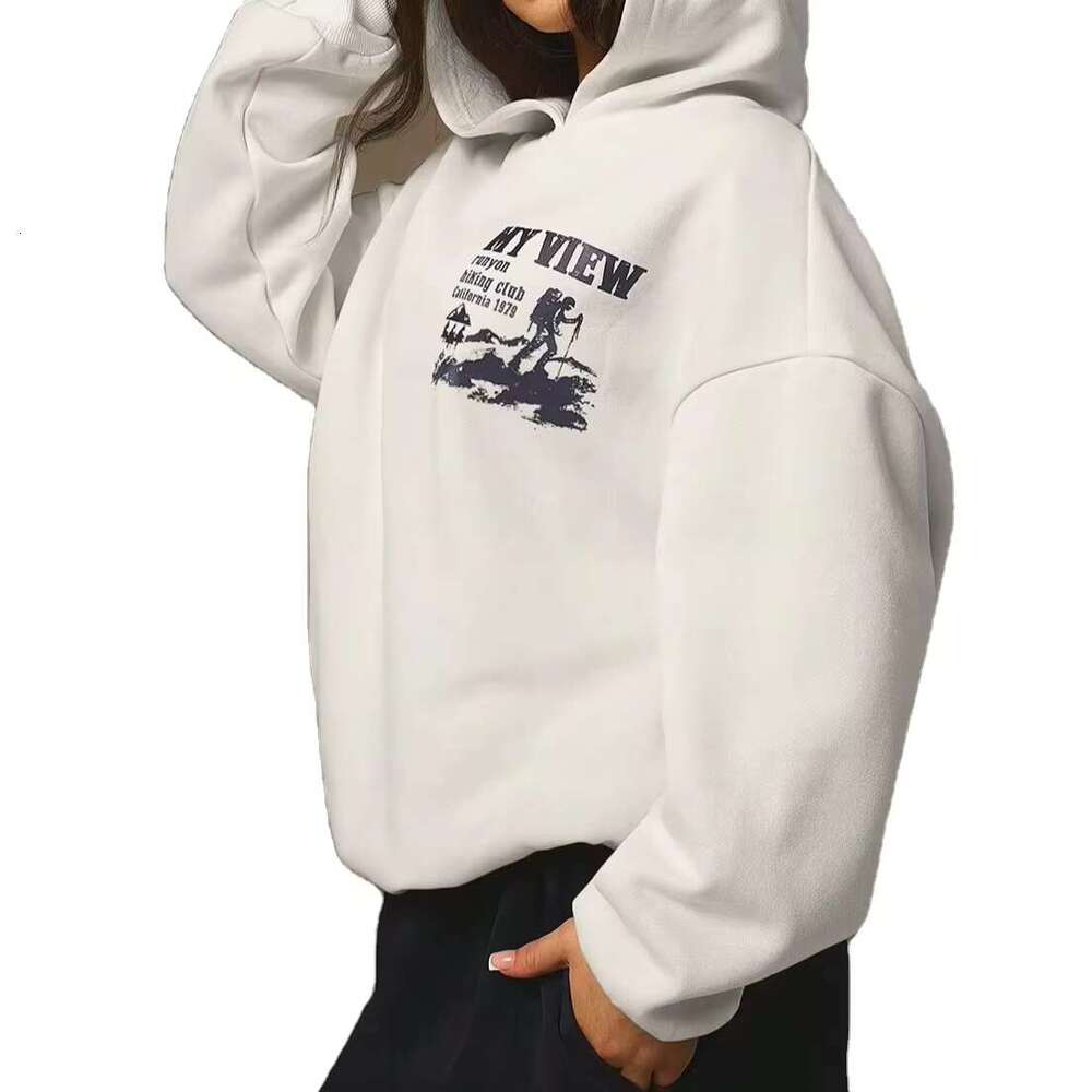 Europe And America Fall/Winter New Style Classy Knitted Comfort Pattern Hoodie