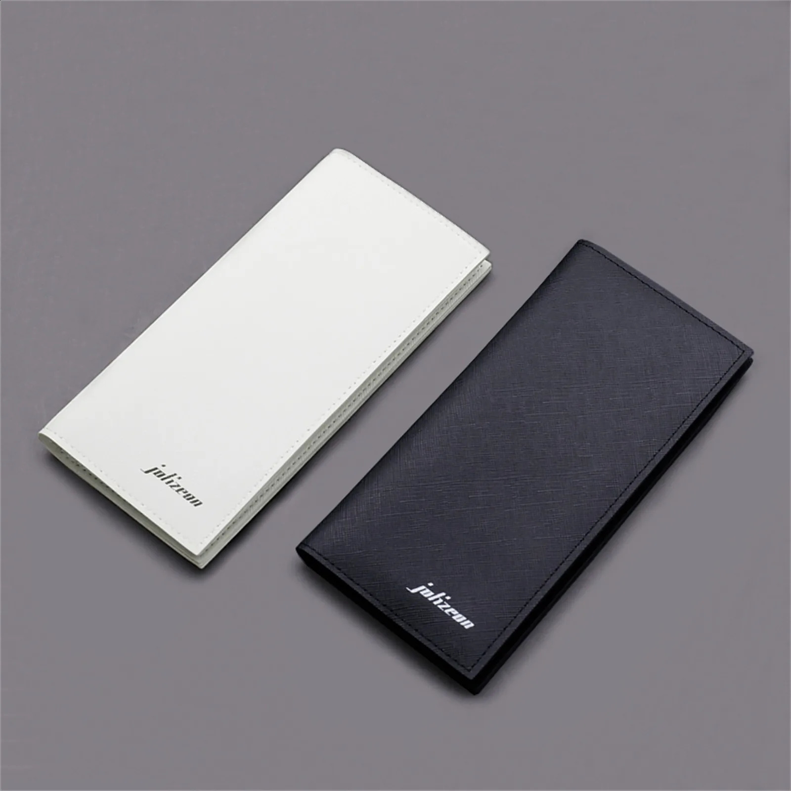 Ship from US Wallets For Women Clearance Fashion Id Long Wallet Solid Color Men Open Purse Multiple Card Slots Clutch Bag 250228FBB