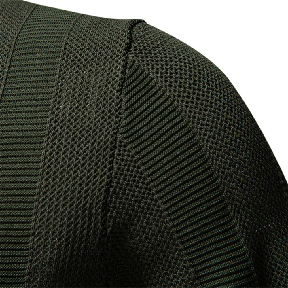 AIOPESON 2025 Mens Solid Striped Mesh Polo Shirt - Breathable Knit Casual Top with Turn-Down Collar 250227