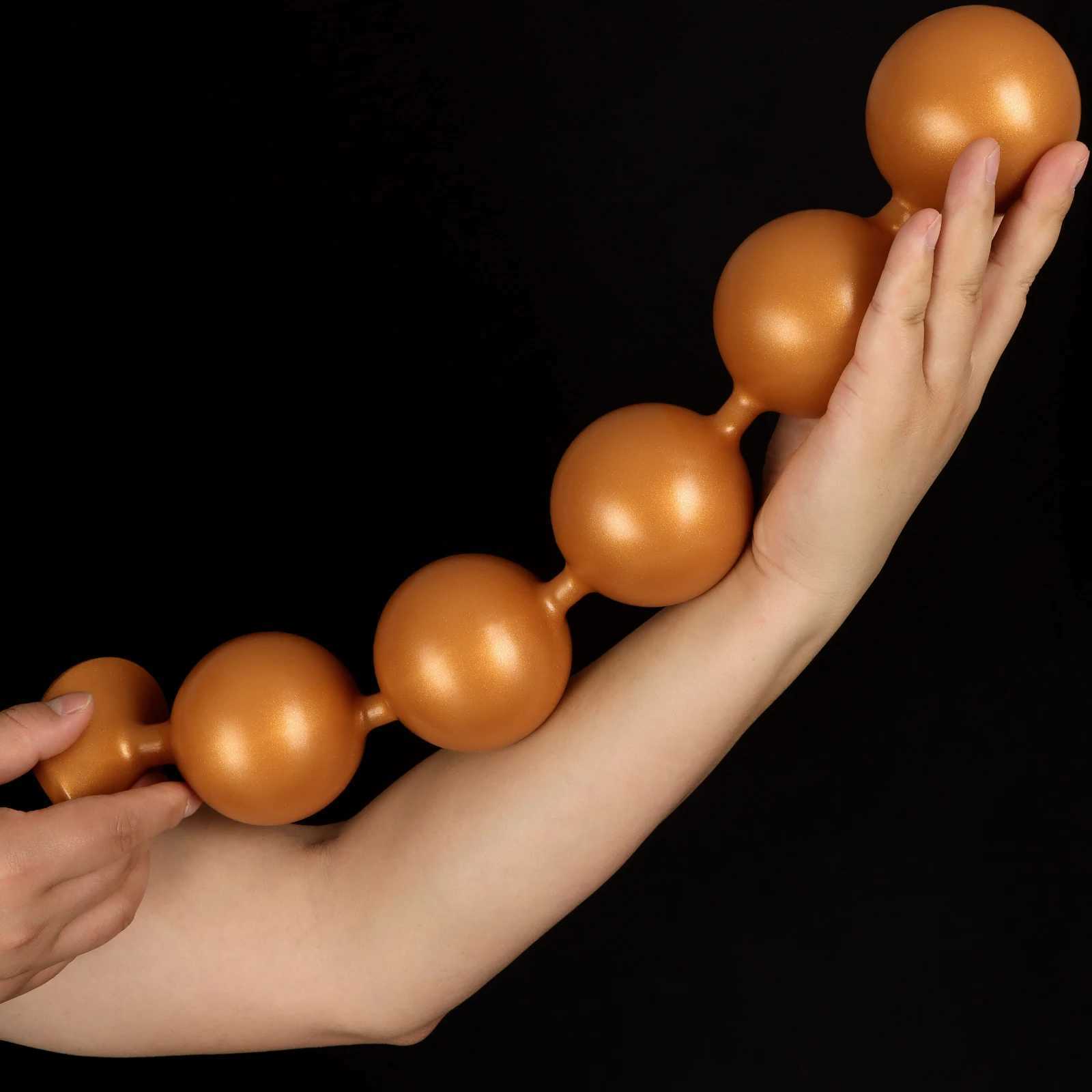 9 Size But Plug Silicone Anal Beads Big Anal Plug Tail Anal Big Ball Sextoy Sex Toys Huge Butt Plug Adult Toys 2 Style Ass PlugW250228