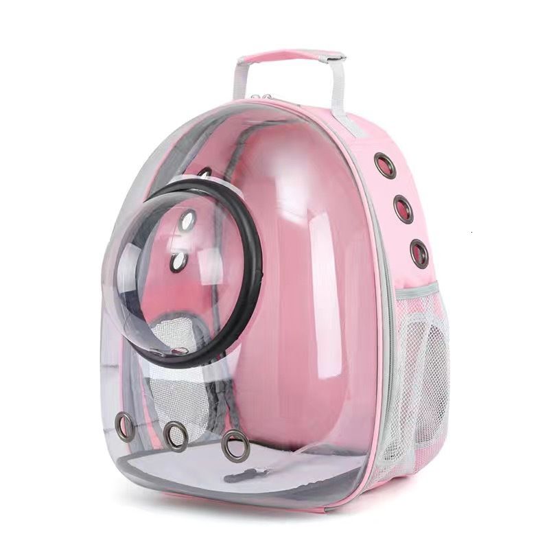 Cat Backpack, Portable Transparent Space Cabin Pet Bag, Outdoor Breathable Backpack