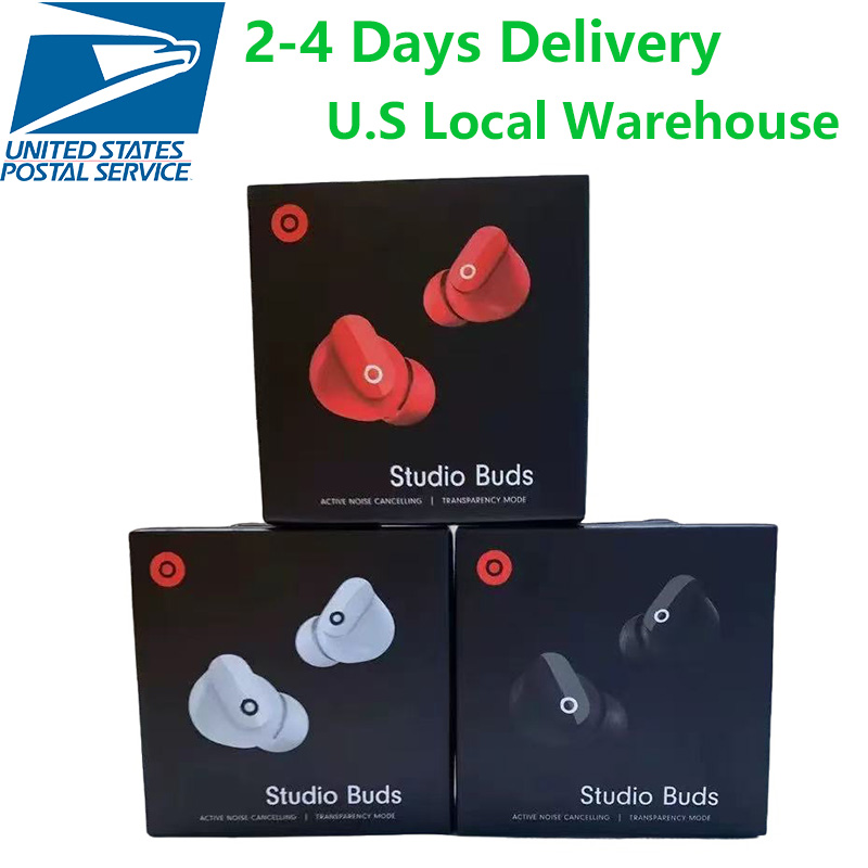 New TWS Studio Wireless Bluetooth Buds Earbuds In-Ear Stereo Waterproof Sport Headphone Hifi Earphone