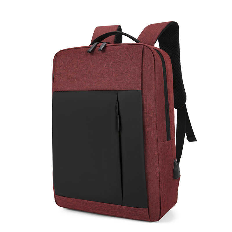 Backpack Mens Fashionable Large Capacity Computer Bag Business Casual Backpack Simple College Student Backpack Korean Version Day Backpack Travel Bag 