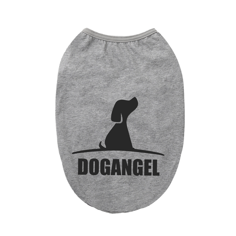 DOGANGEL Dog Shirt Puppy Vest, Pet Clothes Doggy T-shirt Costume for Small Medium Large Boy Girl Dogs Cats, Cotton Clothing Apparel Soft and Breathabl