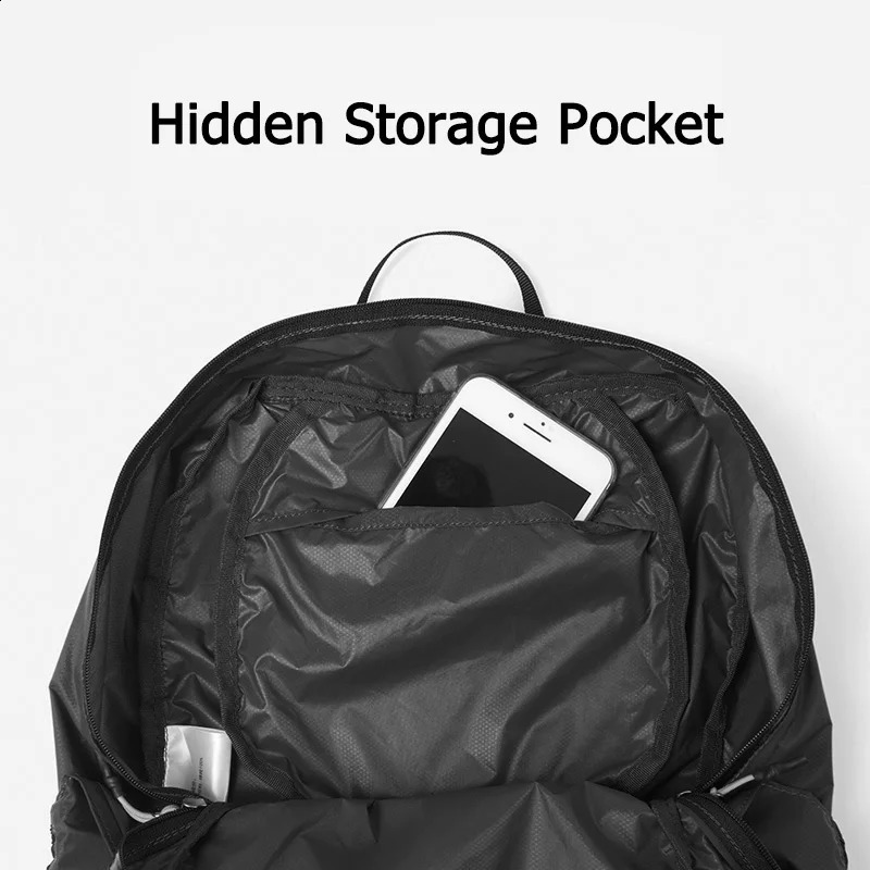 Ship from US Backpack 170g 22L Ultralight Shoulder Bag Women Man Outdoor Camping Travel Climbing Trekking Waterproof Folding Bags 250227FBB