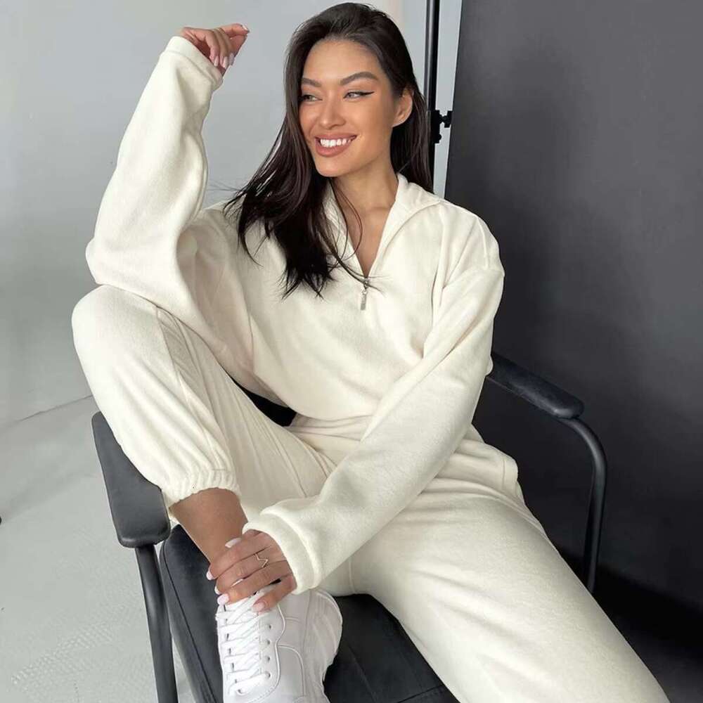2025 Autumn And Winter Women's New Hooded Casual Hoodie Set