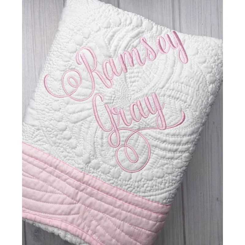 Personalized Swaddle Blanket Baby Sleepsack Blanket Newborn Custom Name Cute ToddlerBlanket Kids Girl Boys Birthdays Gifts Z250228
