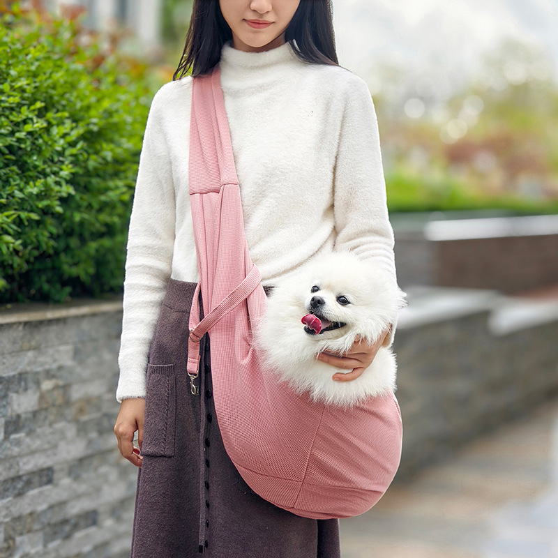 Supplies Breathable Summer Crossbody Large Capacity Cat and Dog Portable Pet Bag for Going Out