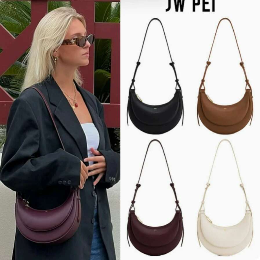 2025 New Jw Pei Half Moon Sharon Crossbody Commuter Niche Women's Exquisite Underarm Bag