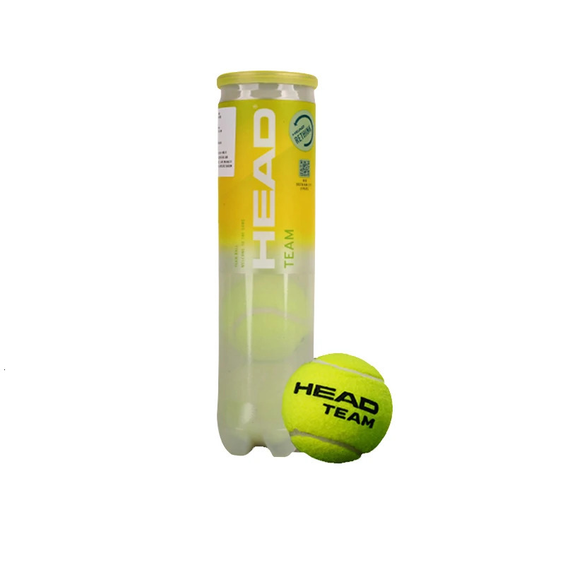 HEAD Professional Tennis 4B TEAM 3 Tour X Training Ball T 3B Pro Match Balls High Elasticity Resistant Durable Excesice Tennis 250224