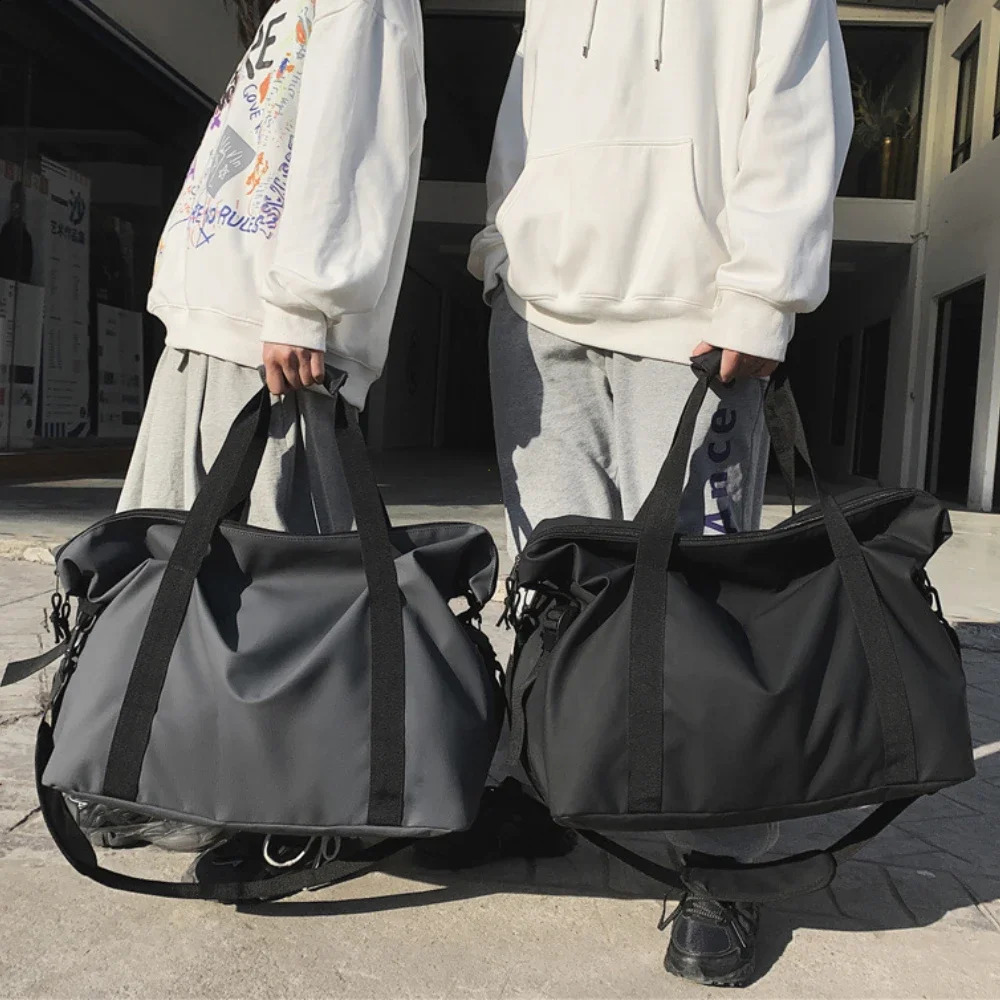 Handheld Travel Bag Large Capacity Sports and Fitness Bag Lightweight Storage Luggage Bag One Shoulder Crossbody Travel Bag 250305