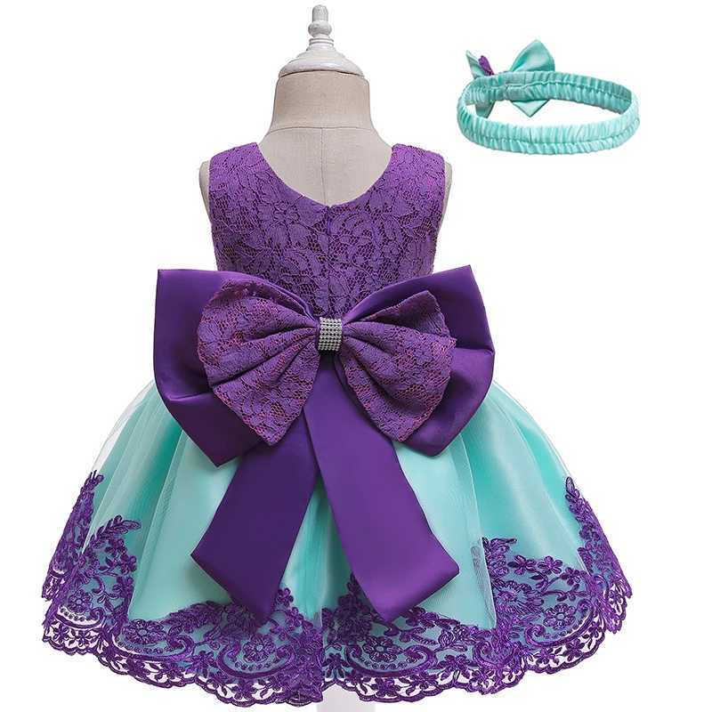 Childrens Flower Tutu Dress 1-10 Year Old Girl Wedding Birthday Par Princess Dress Childrens Lace Dress Clothing VestXJ250228