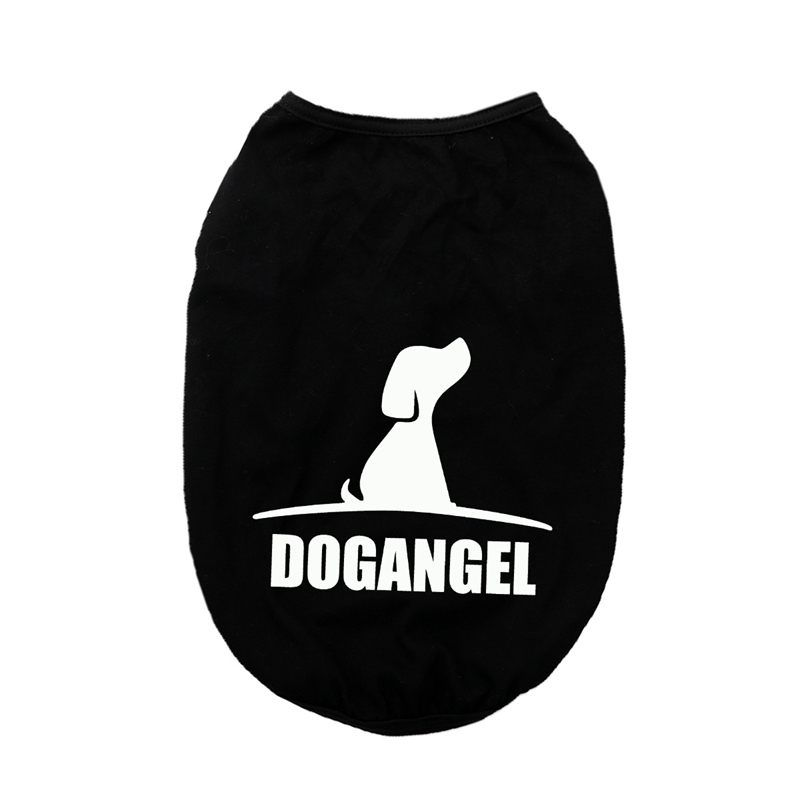 DOGANGEL Dog Shirt Puppy Vest, Pet Clothes Doggy T-shirt Costume for Small Medium Large Boy Girl Dogs Cats, Cotton Clothing Apparel Soft and Breathabl