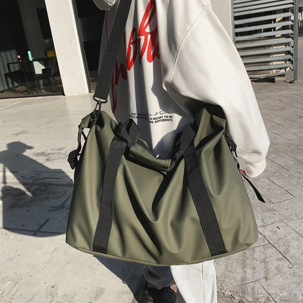 Handheld Travel Bag Large Capacity Sports and Fitness Bag Lightweight Storage Luggage Bag One Shoulder Crossbody Travel Bag 250305