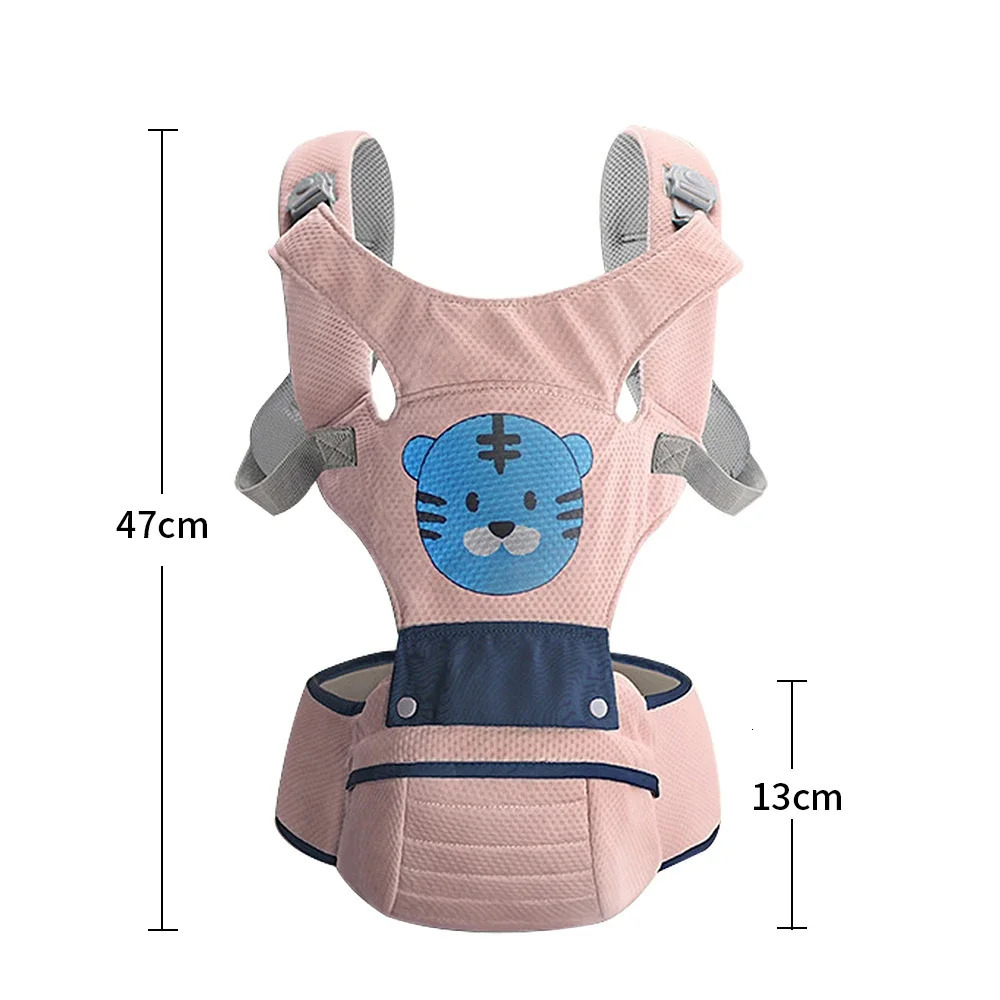 Cartoon 360 Ergonomic Baby Carrier Infant Kid Hipseat Sling Front Facing Kangaroo Baby Wrap Carrier for Baby Travel 0-36 Months 250227