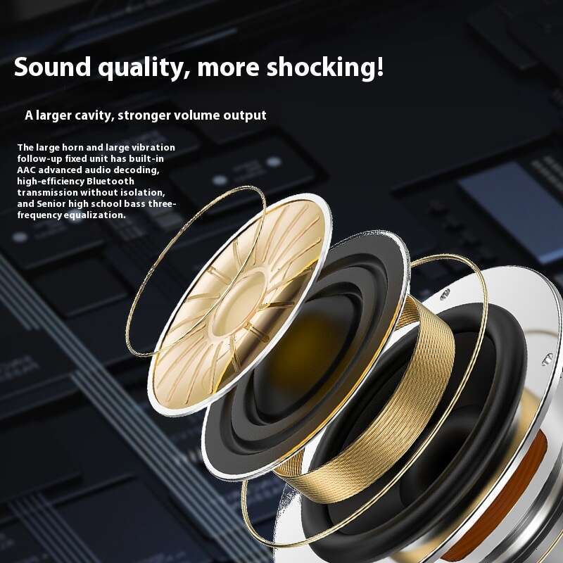 New best-selling sport Bluetooth earphones with open OWS bone concept, air conduction not in the ear