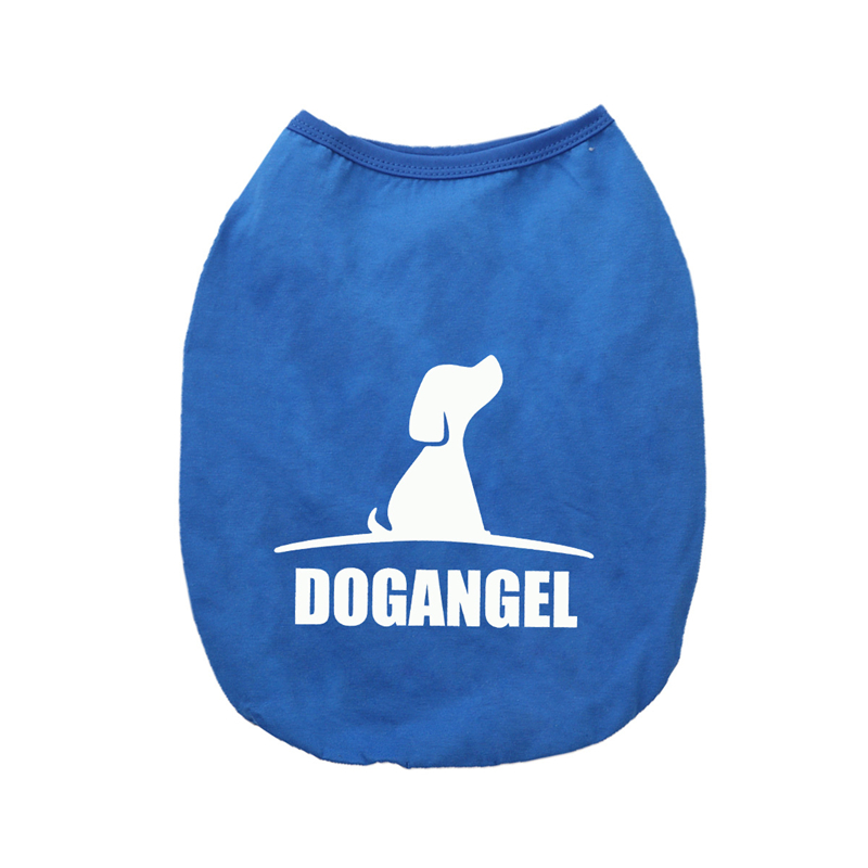 DOGANGEL Dog Shirt Puppy Vest, Pet Clothes Doggy T-shirt Costume for Small Medium Large Boy Girl Dogs Cats, Cotton Clothing Apparel Soft and Breathabl