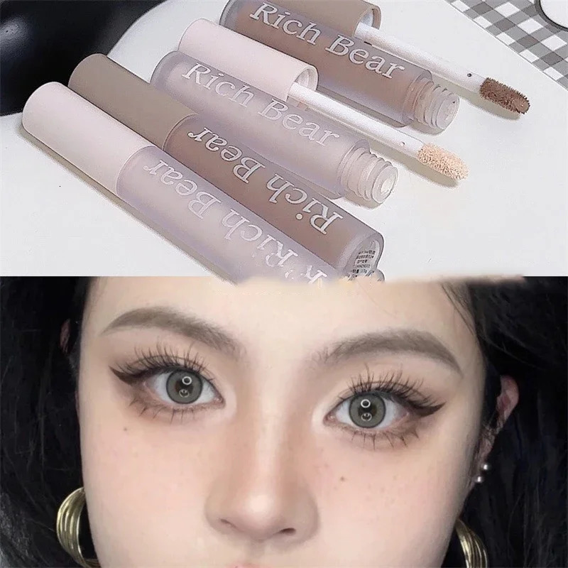 Brown Bronzer Contouring Stick Waterproof Liquid Texture Highlighters Shadow Pencil Face Brightening Cosmetics Makeup 250219