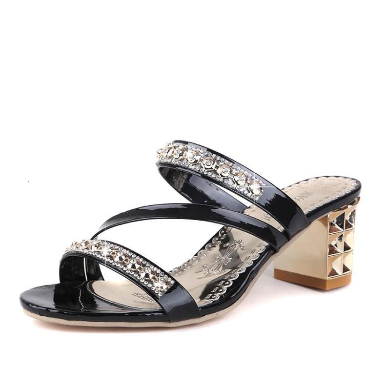 Korean Version 2025 New Summer Women's Sandals Outdoor Height Increasing Business High Heels Women's Shoes Rhies Fish Mouth Sandals