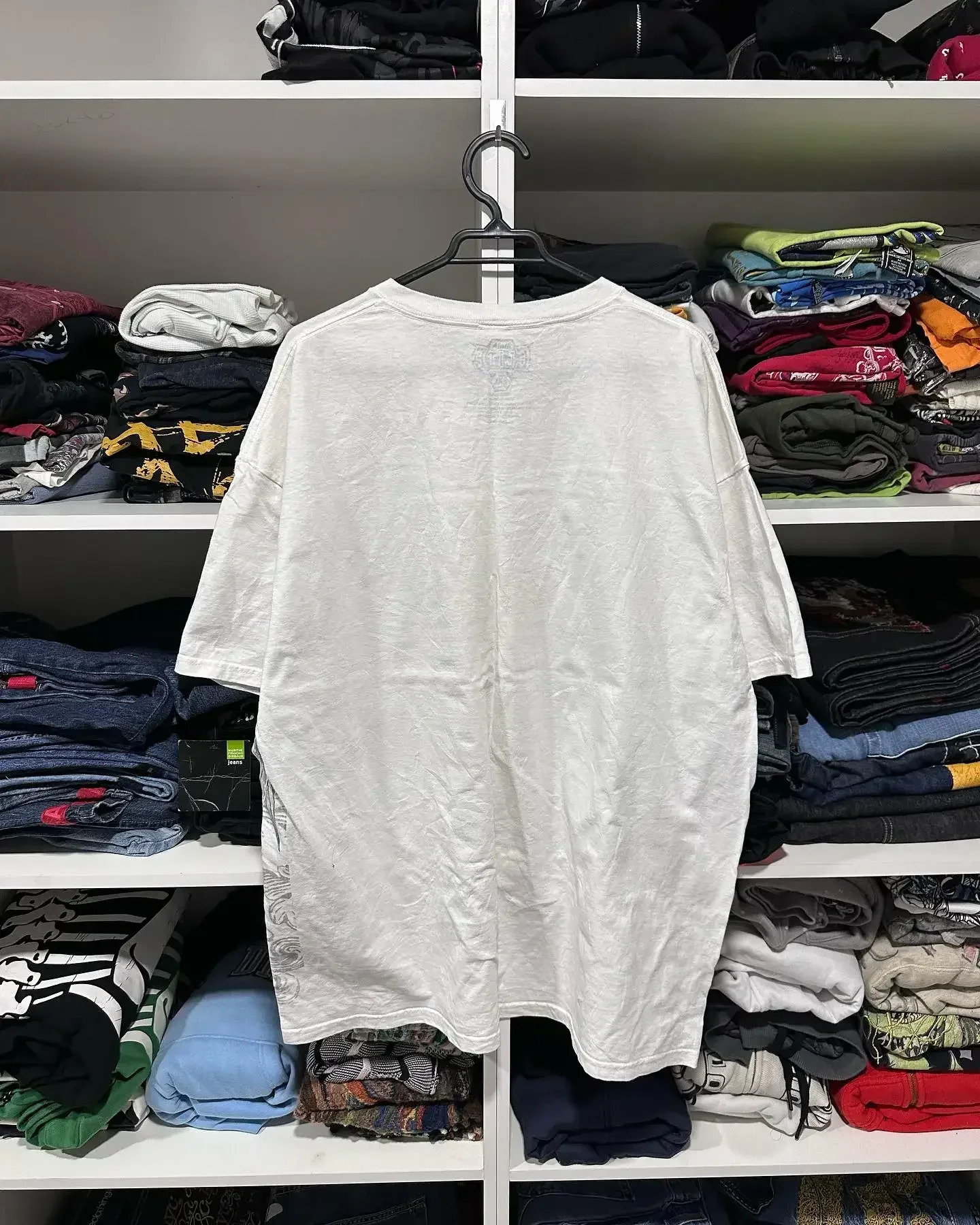 Y2K Retro Hip Hop TShirt Harajuku Skull Print Oversized Gothic Clothing Tops Streetwear T-Shirt Mens Womens Short Sleeve 250227