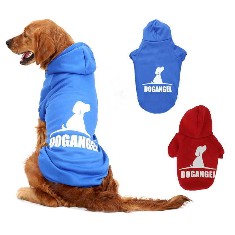 DOG ANGEL Dog Hoodie for Small Medium Large Dogs, Winter Fall Warm Dog Clothes for Various Varieties Dogs , Dog Shirt Jackets with Bulldog Clothing Co