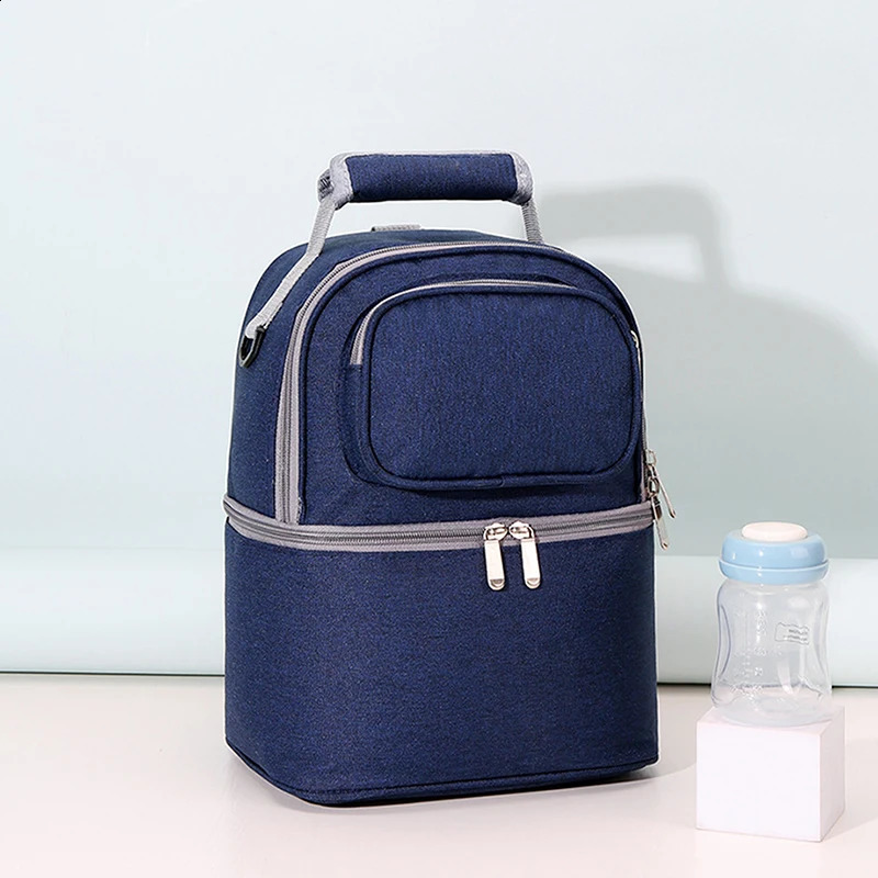 Insulation Bag Milk Storage Breast Maternity Cooler Layer Fresh Keeping Baby Food Backpack Feeding Bottle For Mother 250227
