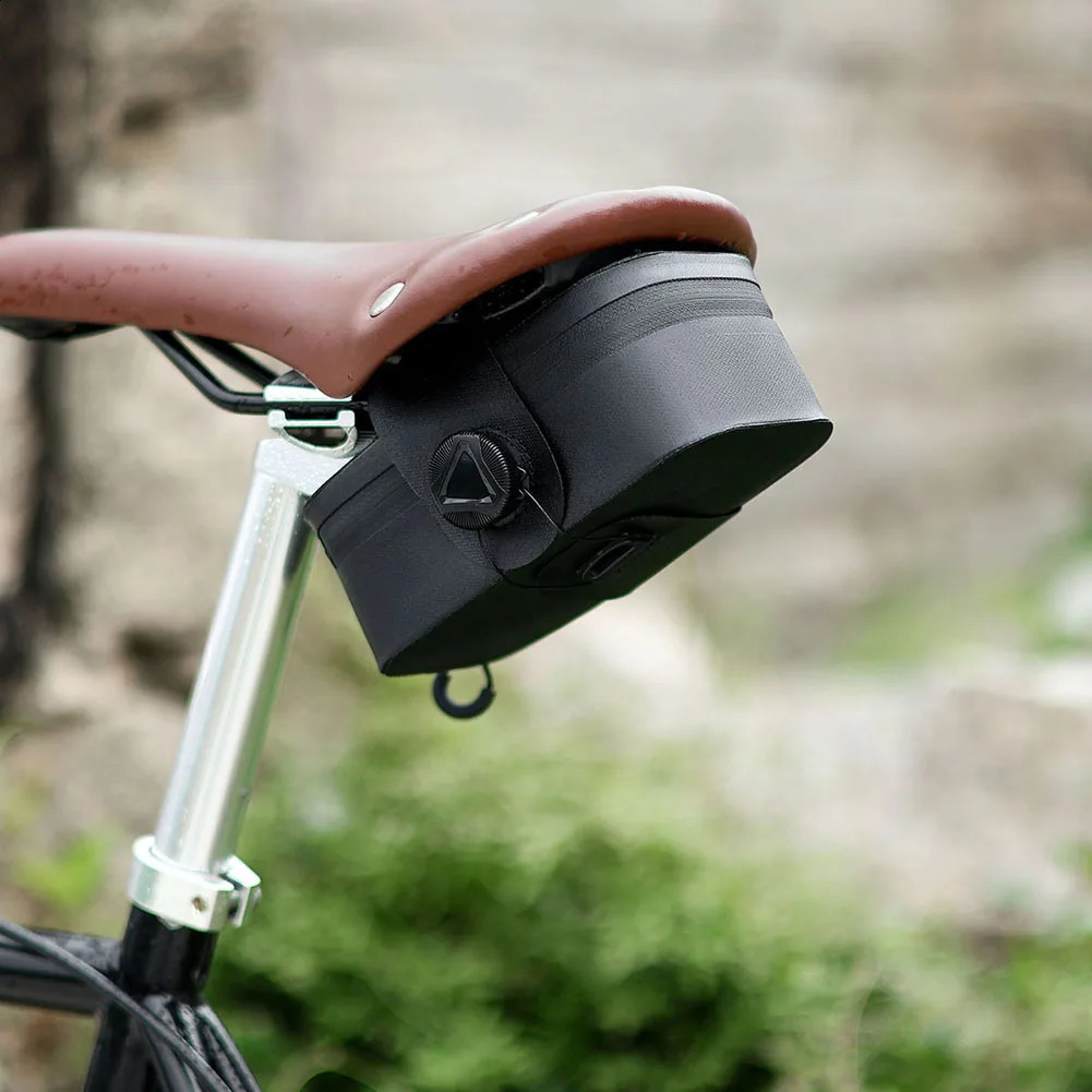 Ship from US 05L Bike Under Seat Pack Waterproof Cycling Bag Large Capacity Bicycle Tail for Outdoor Riding 250228FBB