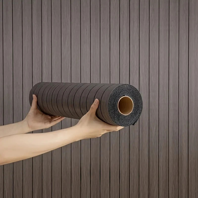 Extra thick 3D retro wood grain selfadhesive wallpaper perfect for DIY ceiling and wall projects SXP resin removable wa 250228