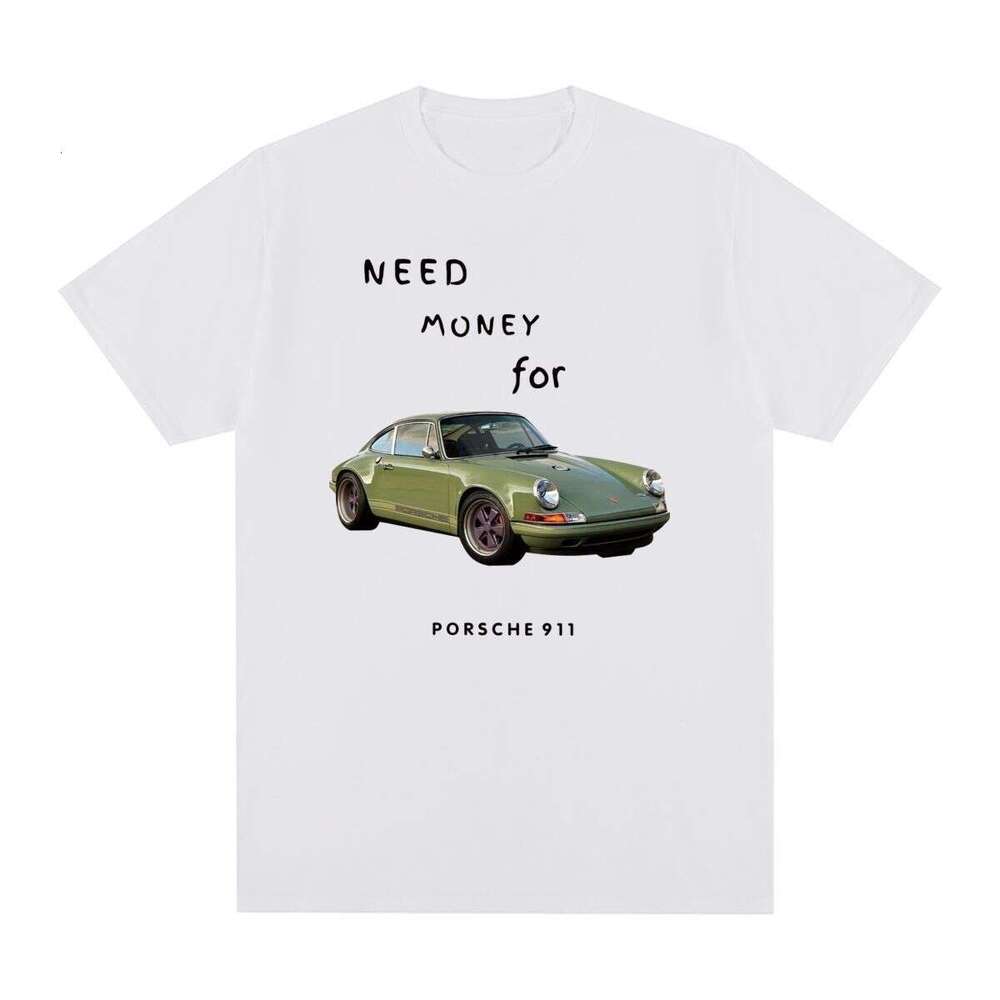 Hip Hop Leisure Street Versatile Trendy Car Printed T-shirt Couple Short Sleeve