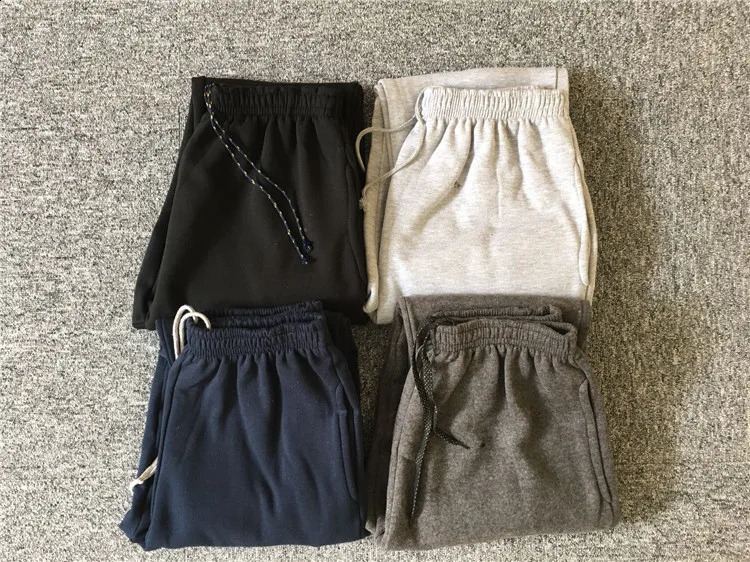 Spring Men Plus Size Pants Solid Baggy Loose Elastic Pants Cotton Sweatpants Casual Pants Autumn Straight Trousers 250228