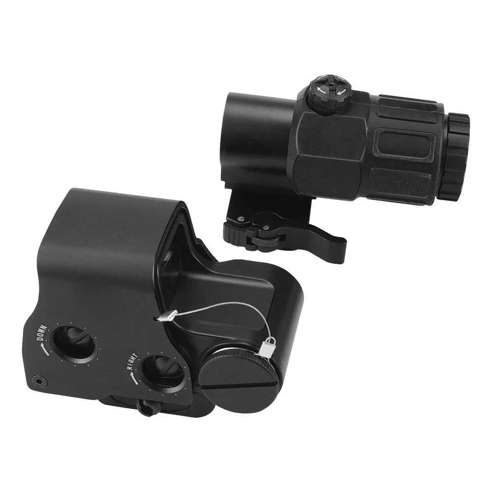 558+ G33 Holographic Red Green Dot Sight Scope Hunting Outdoor Rifle Scope 3x Magnifier X250228