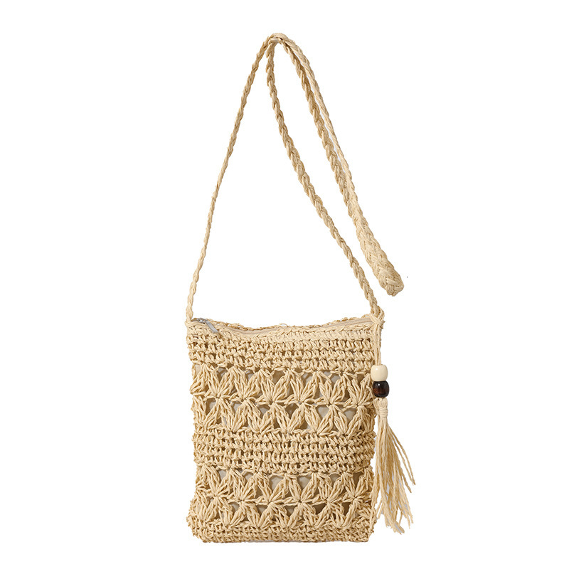 Summer woven small for women 2025 new fashionable beach bag, beautiful, trendy and personalized crossbody bag #swissmilitary