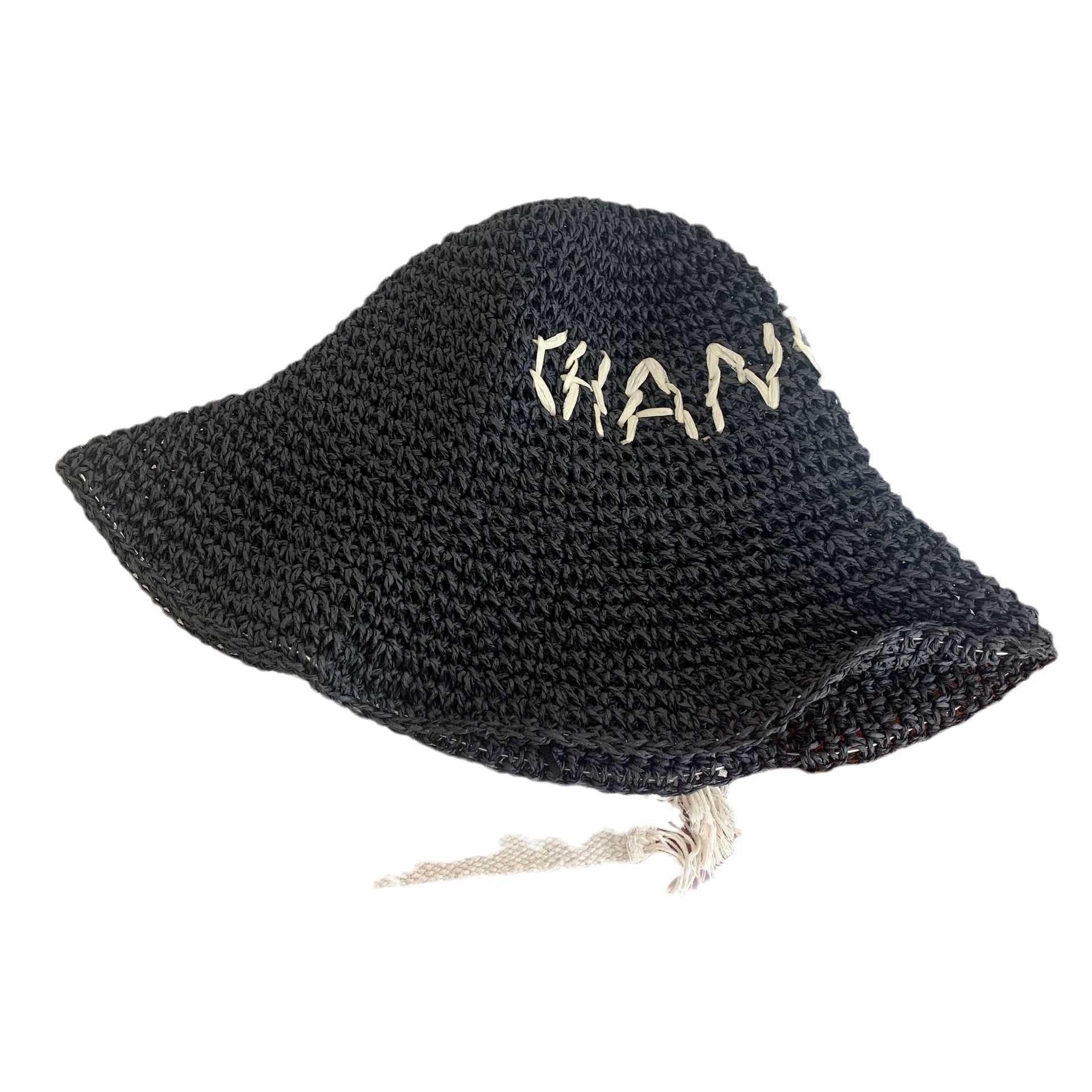 Wide Brim Hats Bucket Hats Face revealing little girls straw woven basin hat letter woven straw hat summer sun shading and sun protection beach fisher