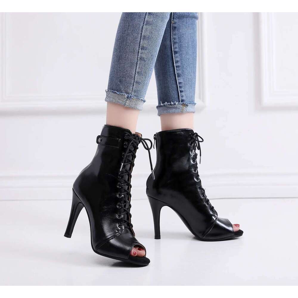 Brand Party Boots Women's Sexy stilettos High Heels Footwear Women dance heels shoes Latin 2020 For Ballroom